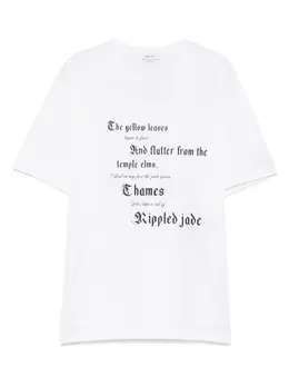 Alexander McQueen: Футболка с принтом 
