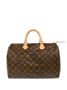 Louis Vuitton Pre-Owned: Коричневая сумка-шоппер 