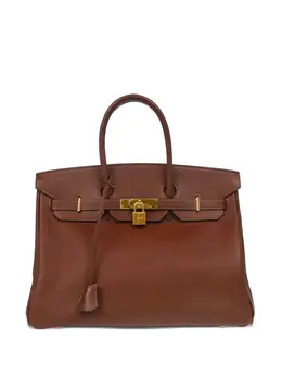 Hermès Pre-Owned: Коричневая сумка 