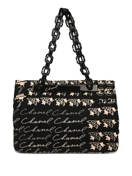 CHANEL Pre-Owned: Сумка с принтом 