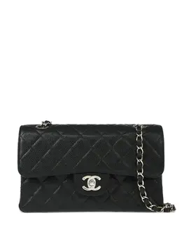 CHANEL Pre-Owned: Чёрная сумка 