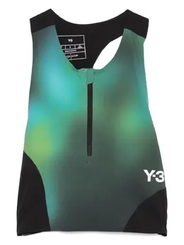 Y-3: Топ с принтом 