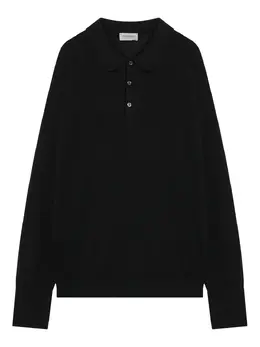 John Smedley: Чёрное поло 
