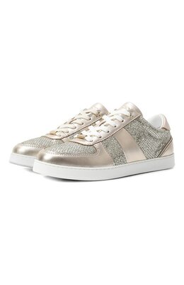 Jimmy Choo: Золотые кеды 