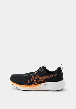 ASICS: Чёрные кроссовки 