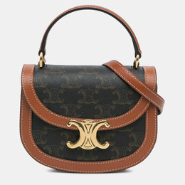 Celine: Коричневая сумка 