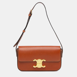 Celine: Коричневая сумка 