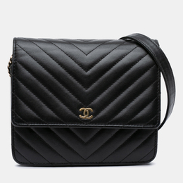 Chanel: Чёрный кошелёк 