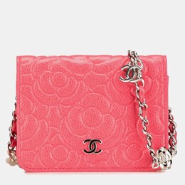 Chanel: Розовый кошелёк 