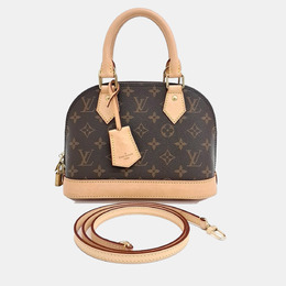 Louis Vuitton: Коричневая сумка 
