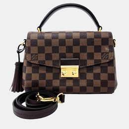 Louis Vuitton: Коричневая сумка 