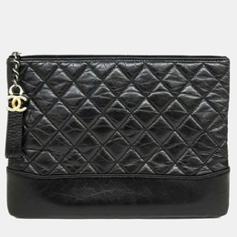 Chanel: Чёрный клатч 