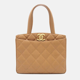 Chanel: Коричневая сумка 