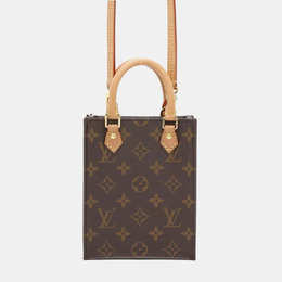 Louis Vuitton: Коричневая сумка 