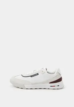 Tommy Hilfiger: Белые кроссовки 