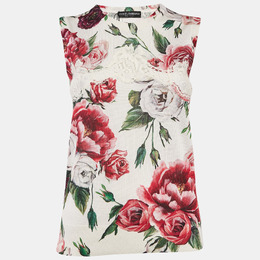 Dolce & Gabbana: Белый топ 