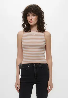 Calvin Klein Jeans: Многоцветный топ 