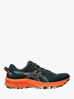 Asics: Зелёные кроссовки 