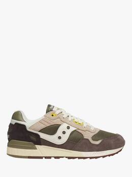 Saucony: Зелёные кроссовки  Shadow 5000