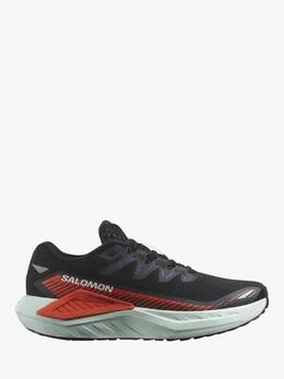 Salomon: Чёрные кроссовки 
