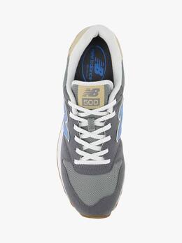 New Balance: Чёрные кроссовки  500