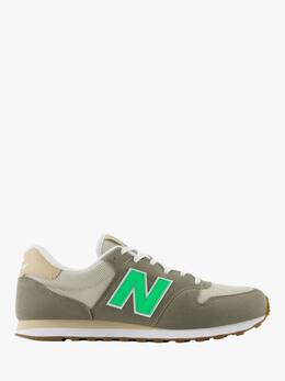 New Balance: Кроссовки  500 цвета хаки