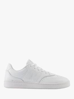 New Balance: Белые кроссовки 