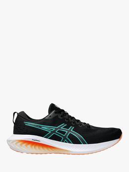 Asics: Чёрные кроссовки 