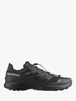 Salomon: Чёрные кроссовки 