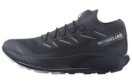 Salomon: Чёрные кроссовки 