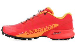 Salomon: Красные кроссовки 