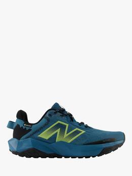 New Balance: Синие кроссовки 