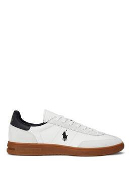 Ralph Lauren: Белые кроссовки 