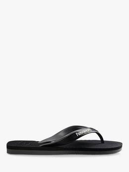 Havaianas: Чёрные шлёпанцы 