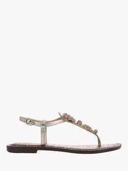 Sam Edelman: Золотые босоножки 