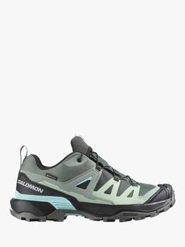 Salomon: Зелёные ботинки 