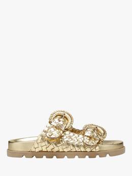 Sam Edelman: Золотые сандалии 