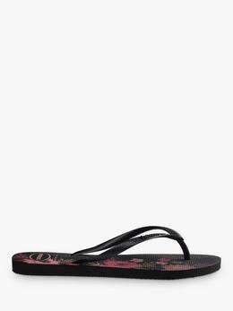 Havaianas: Чёрные шлёпанцы 