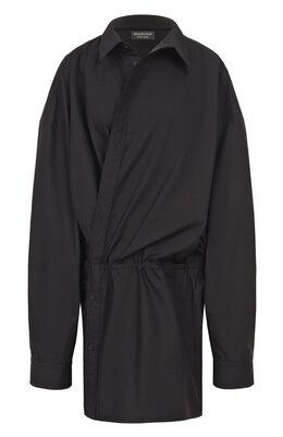 Balenciaga: Хлопковое платье 