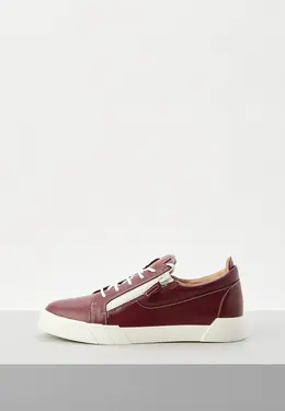 Giuseppe Zanotti: Бордовые кеды 
