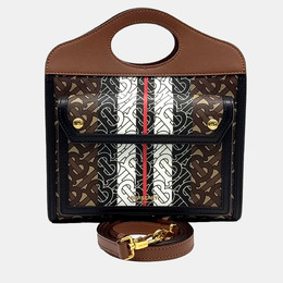 Burberry: Многоцветная сумка  Pocket