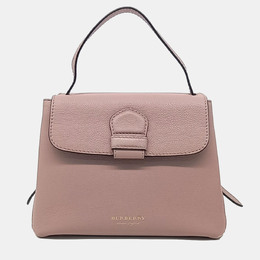 Burberry: Розовая сумка-шоппер 