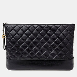 Chanel: Чёрный клатч 