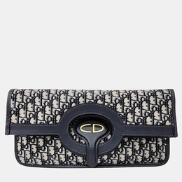 Dior: Синий клатч 