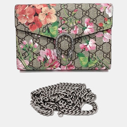 Gucci: Многоцветная сумка  Bloom