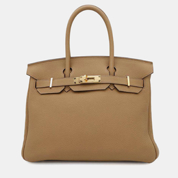 Hermes: Коричневая сумка  Birkin 30