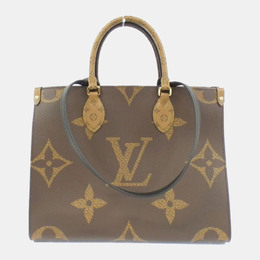 Louis Vuitton: Коричневая сумка-шоппер 