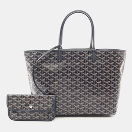 Goyard: Синяя сумка-шоппер 