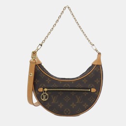 Louis Vuitton: Коричневая сумка 