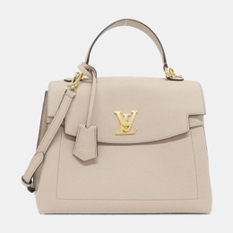 Louis Vuitton: Бежевая сумка 